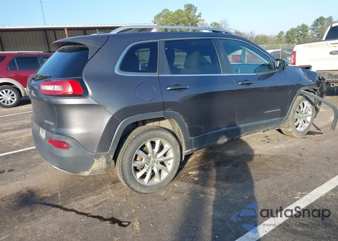 2016 Jeep Cherokee Limited from USA, damaged, VIN 1C4PJLDB4GW247621